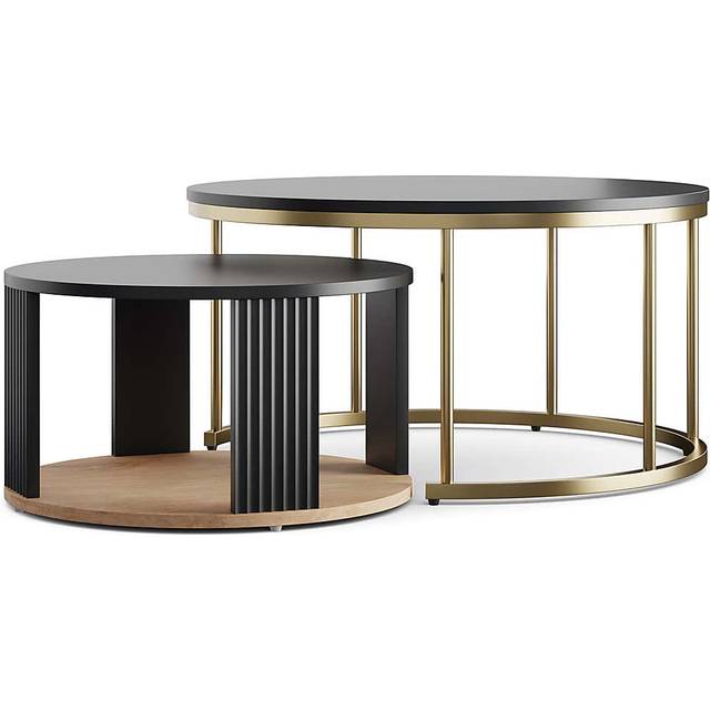 Georgi Nest of Coffee Tables - Georgi Black