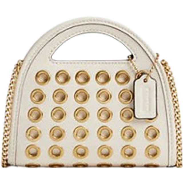 Coach Grommets Top Handle Leather Card Case