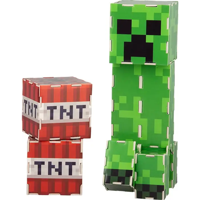 Minecraft Creeper Construction Kit