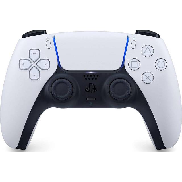 Sony Playstation 5 Trådlös DualSense Handkontroll Vit/Svart