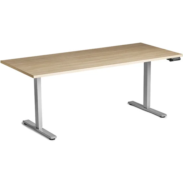 Ergoff Raise-Lower Oak Skrivebord 80x180cm