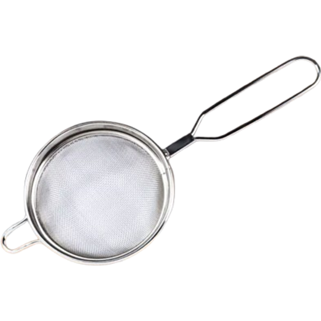 STAINLESS STEEL WIRE MESH SIEVE WITH HANDLE TEA STRAINER FILTER