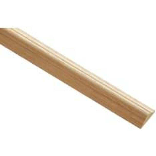 Wickes Light Hardwood Astragal Moulding - 21 x 8 x 2400mm - Natural