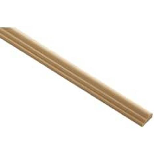 Wickes Pine Broken Ogee Moulding - 15 x 8 x 2400mm - Brown