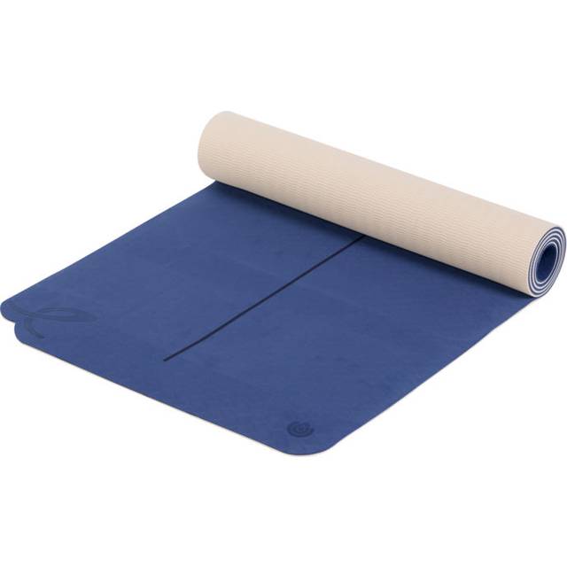 Ene 1.0 yogamatta, NAVY/BEIGE, Unisex, NO SIZE