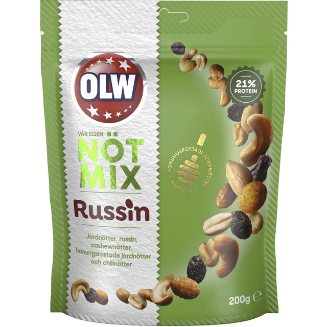 Nötmix med Russin 200 g
