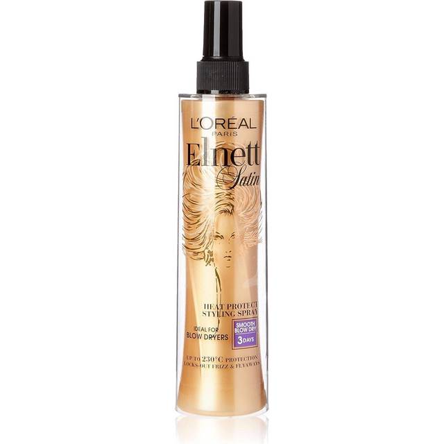 L'Oréal Paris Elnett Satin Heat Protect Spray - Straight (170ml)