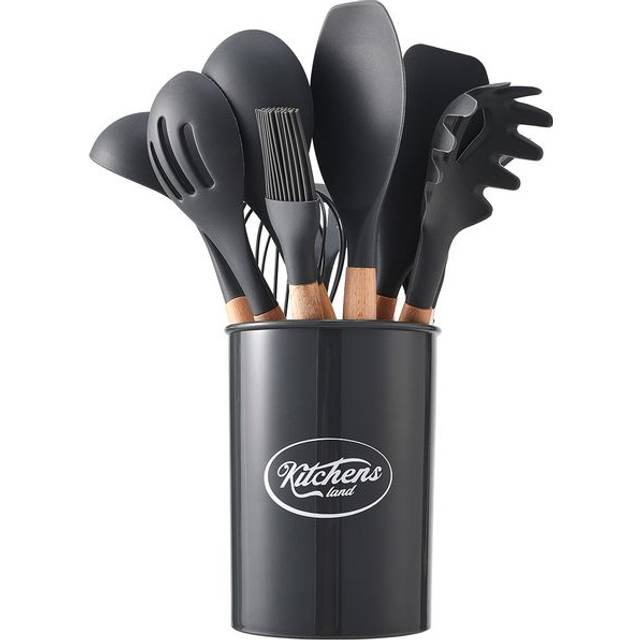 11-piece Silicone Kitchen Utensil Set for Nonstick Cookware
