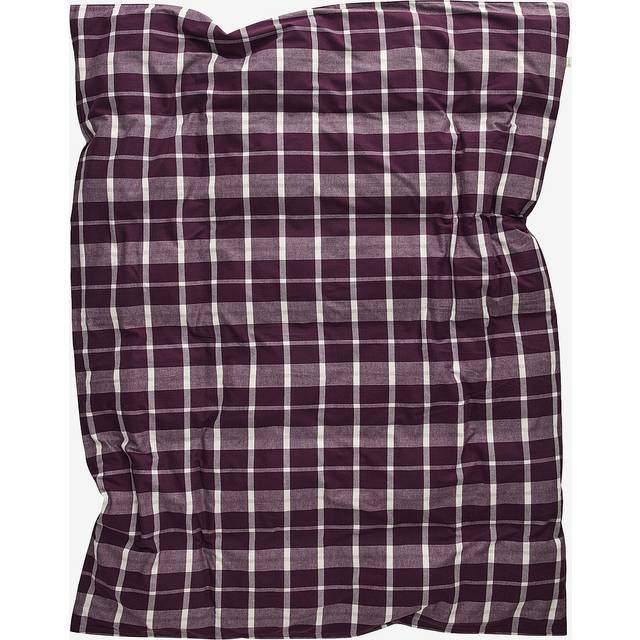 Gant - Påslakan Flannel Check - Lila