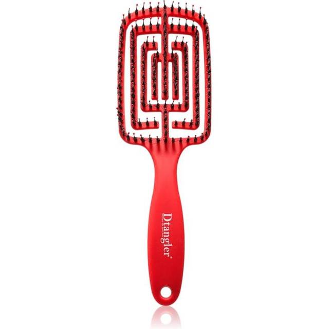 Dtangler Dry Blow, Glow And Go plattborste för föning färg Red Scarlett 1 st.