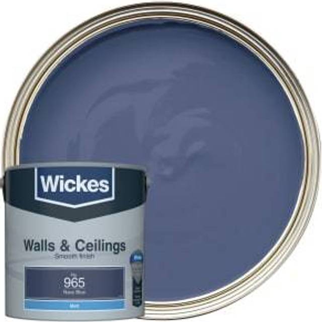 Wickes Vinyl Matt Emulsion Paint - Navy Blue No.965 - 2.5L
