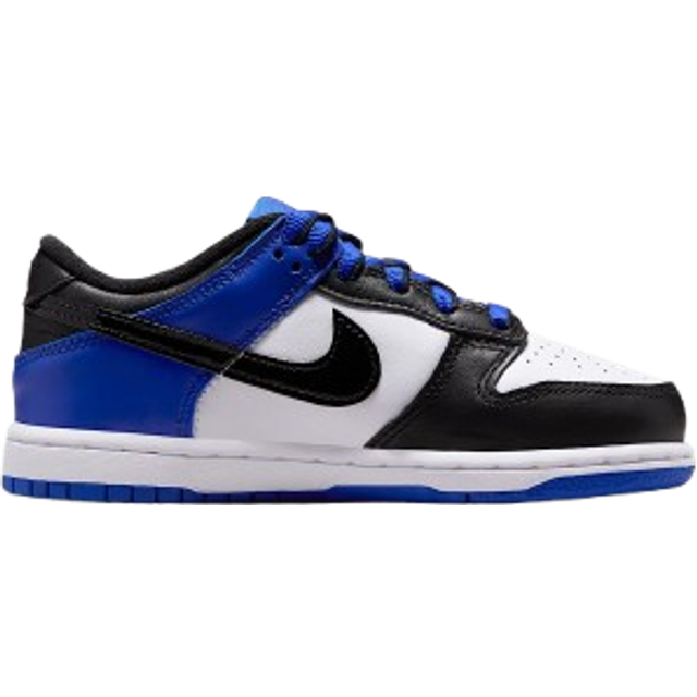 (PS) Nike Dunk Low SE 'White Racer Blue' HF0971-100 - White/Racer Blue/Hyper Crimson - 1Y