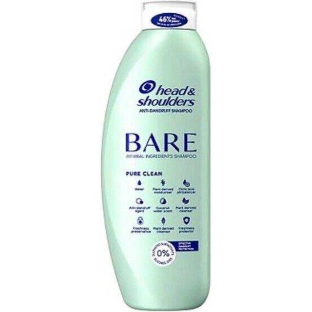Head & Shoulders Bare Pure Clean Anti-Dandruff Shampoo 400ml