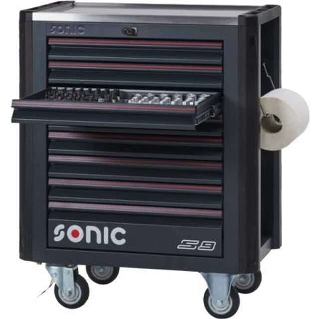 Verktygsvagn NEXT S9 (414 delar) Sonic
