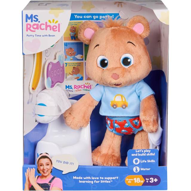 Ms. Rachel Potty Time with Bean Playset