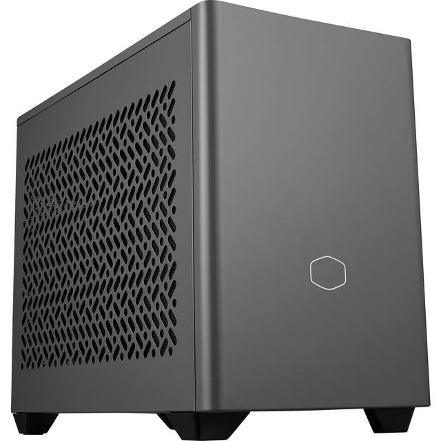 Cooler Master NR200P MAX V2 Mini-ITX SFF-Chassi - 280 mm AIO-Vätskekylare, 850W SFX Gold ATX 3.0-Nätaggregat, Uppgraderad Design, Stöd för Stort GPU, PCIe 4.0 Rise-Kabel, USB 3.2 Gen 2x2 Type-C