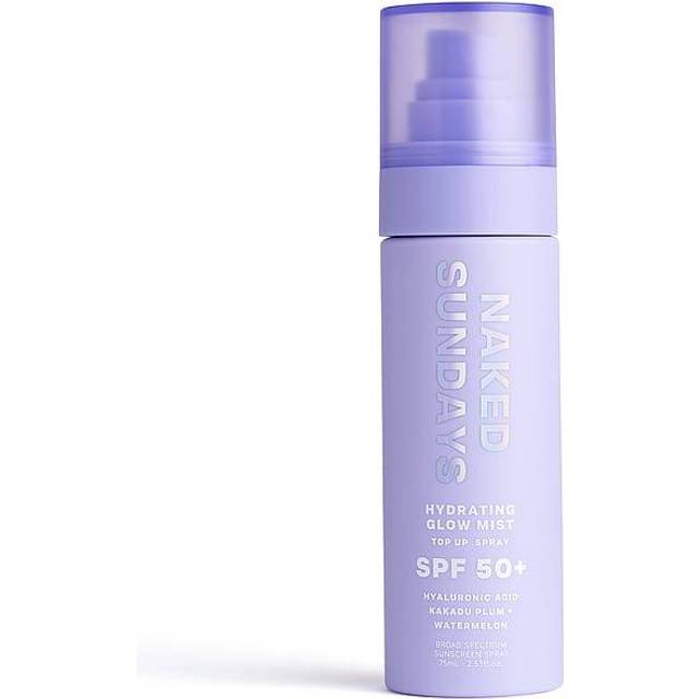 Naked Sundays Hydrating Glow Face Mist Top Up SPF50+ 75ml 75ml