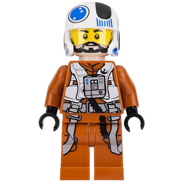 LEGO Star Wars Resistance X-wing Pilot Temmin 'Snap' Wexley Minifigure from 75125