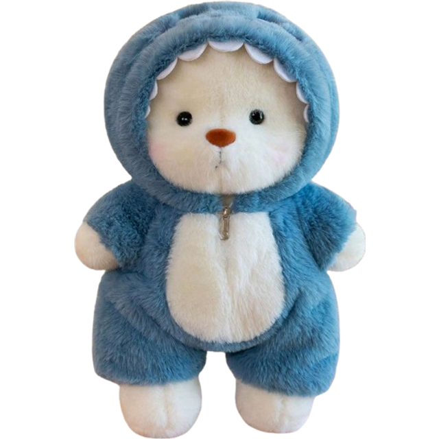 SHEIN Cute Joint Teddy Bear Stuffed Animal Toy Birthday Gift Sleeping Pillow Plush Doll Mother&#39;s Day Gift For Family And Friends