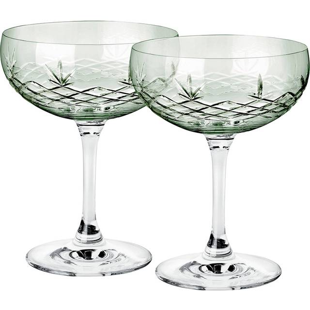 Crispy Gatsby Champagneglas, emerald - Emerald
