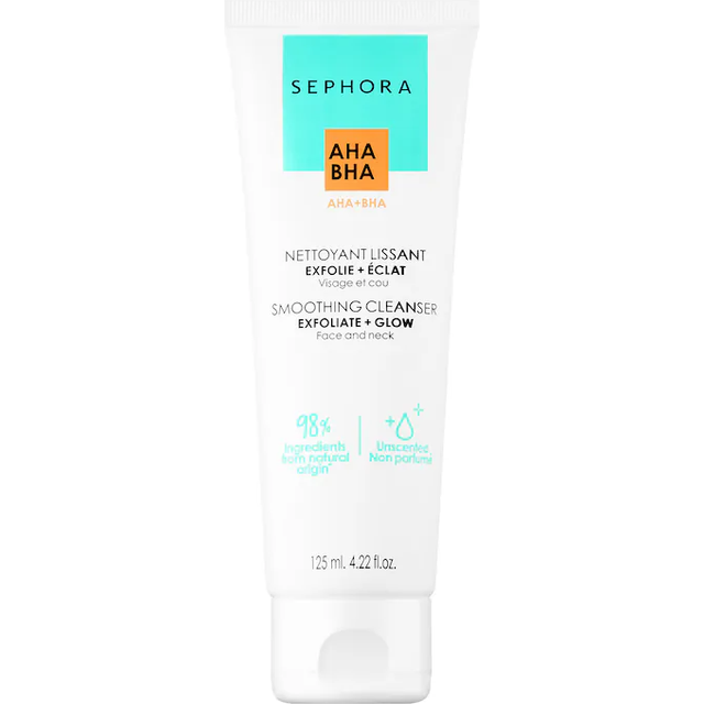 Sephora Collection Smoothing Cleanser Exfoliates + Radiance - Cleansing Gel For Face And Neck Cleansing Gel For Face And Neck (125 Ml)