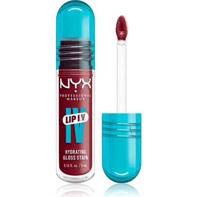 NYX Professional Makeup Lip I.V. Hydrating Gloss Stain 09 Blush Rush (5 ml)