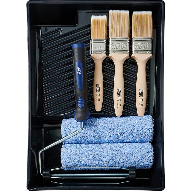 Harris Trade 9'' Roller & Brush Set - 7 Pieces