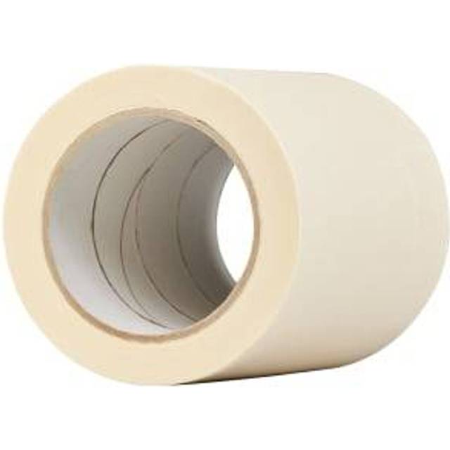 Wickes Multi-Surface Cream Masking Tape - 48mm x 50m - Pack of 4