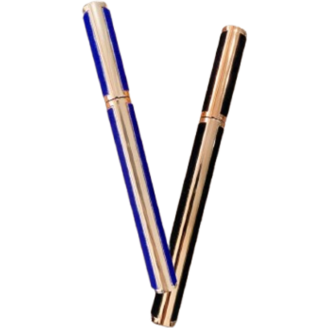 SHEIN New Black Velvet Self-Adhesive False Eyelashes 2 In 1 Glue Pen, High Viscosity & Non-Smudging, Glue Free, 1pc