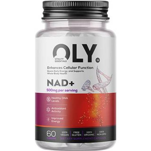 Oly – NAD+ 500 mg, 60 kapsler