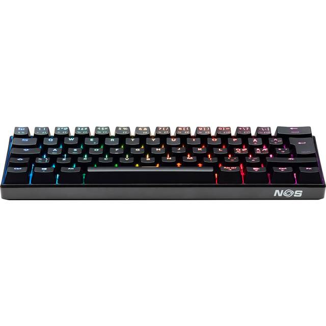 NOS C-450 Mini PRO gaming RGB tangentbord (svart)