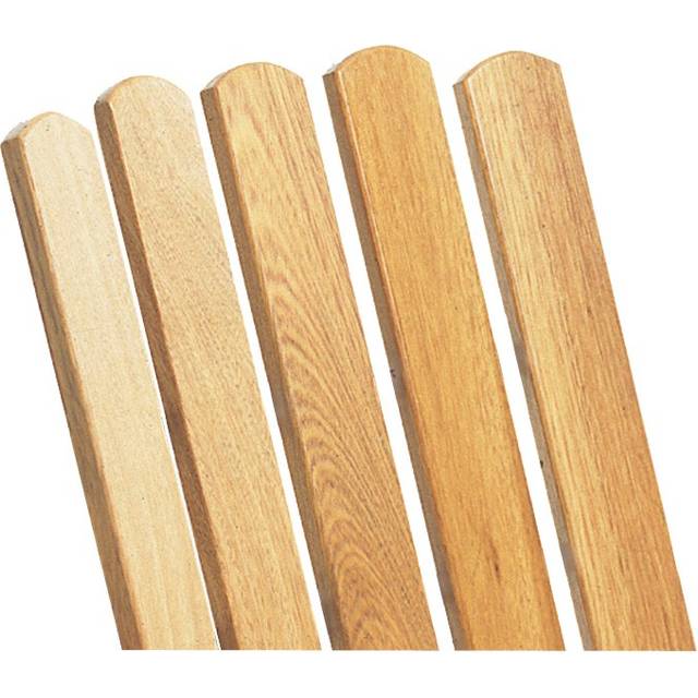 Grythyttan Stålmöbler A2 wood kit Untreated oak, 50 cm seat width (-1963)