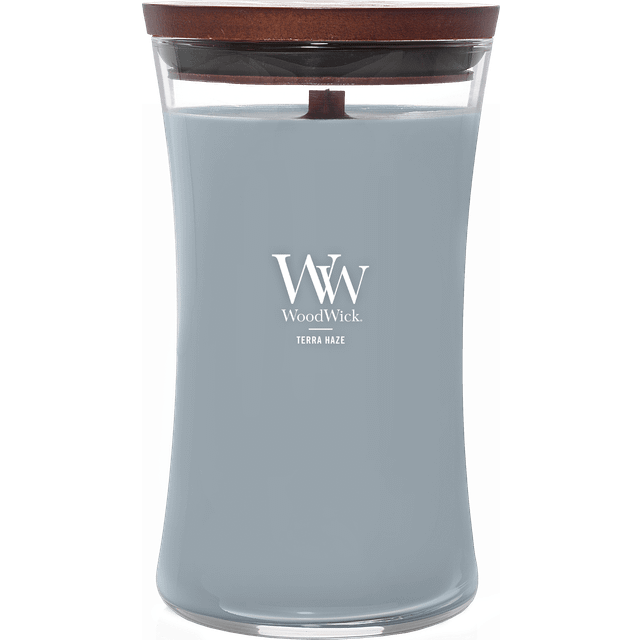 Woodwick Terra Haze doftljus trä wick 610 g