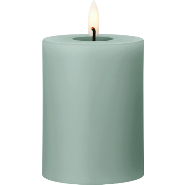 ester & erik ester & erik blockljus LED Ø7,5x10 cm 67 Jade stone - Grön