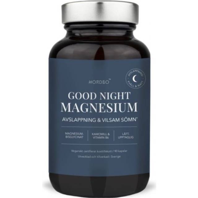 Good Night Magnesium 90 kapslar - Nordbo