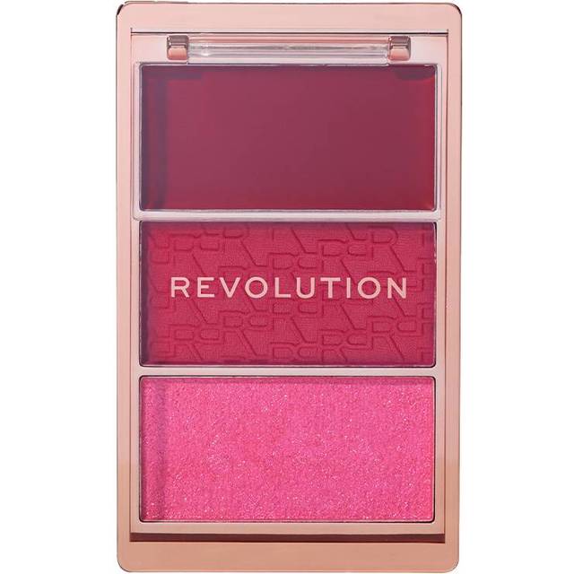 Womens Blush Icon Palette - Red - 2.8g