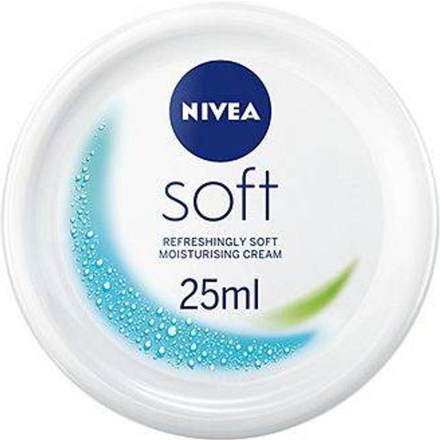NIVEA Soft Moisturiser Cream for Face Hands & Body 25ml