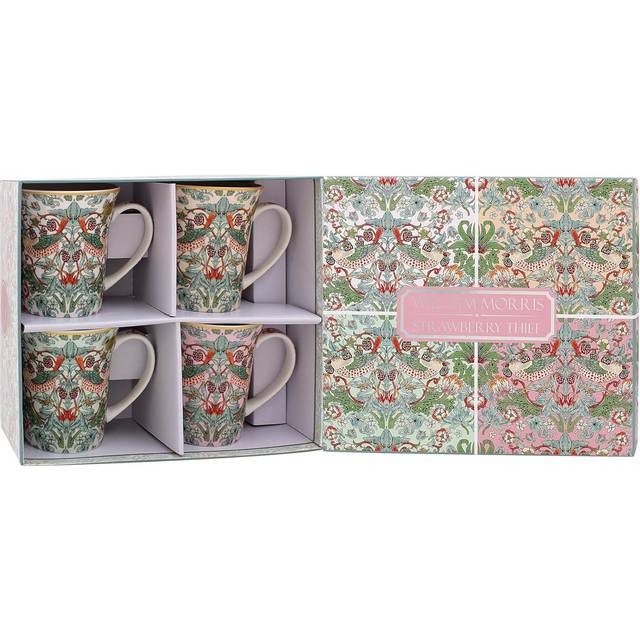 Leonardo-kollektionen William Morris Lustre jordgubbstjuv muggar för hem och kök | nydesignade muggar för te och kaffe | Härlig kopp för män gåvor och födelsedagspresenter för kvinnor