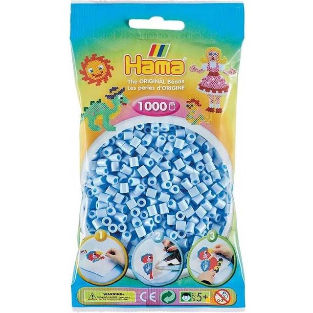 Midi Beads 1000 pcs Pastel Ice Blue