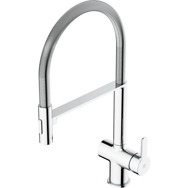 Gustavsberg GB41208059 Köksblandare med flexibel, svängbar pip Krom