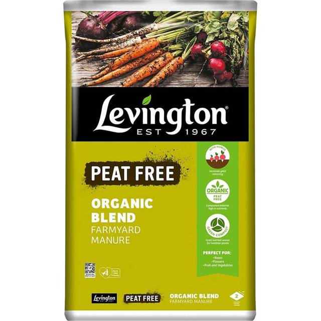 Levington Organic Peat Free Farmyard Manure - 50L