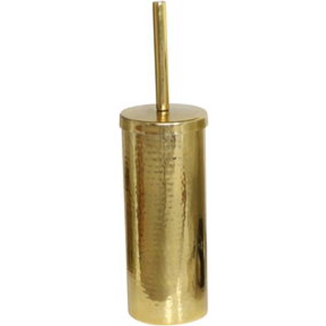 Hammered Gold Metal Toilet Brush Holder Material: Shop By Room/Bathroom/Bathroom Accessories
