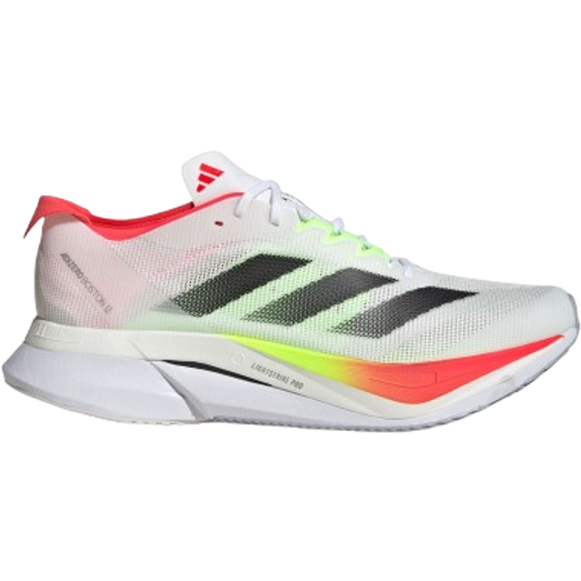 Adidas Women's Adizero Boston 12 Ftwwht/cblack/lucred, 39 1/3