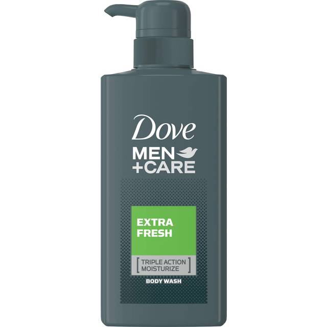 Dove Dove Men+Care Body Wash Extra Fresh Pump 400g Body Soap Body Soap Refreshing fresh marine scent.