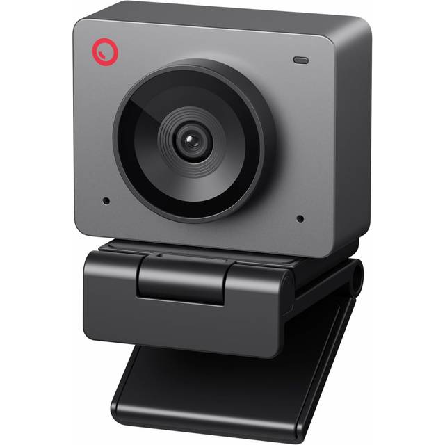 OBSBOT Meet SE 1080P 100FPS Webbkamera För PC, AI Framing Streaming Camera Med 1/2,8" Sensor, Beauty Mode, Geststyrning, Staggered HDR, Webbkamera För Stationär Dator, Laptop, Meeting(Space Grey)
