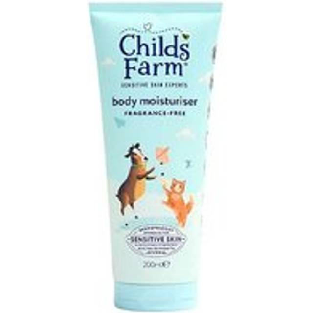 Childs Farm Fragrance-Free Body Moisturiser 200ml Gentle Hydrating Formula for Kids, Babies & Sensitive Skin