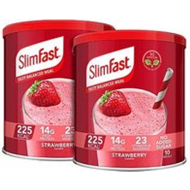 Slimfast Strawberry Flavour Shake 2 x 365g