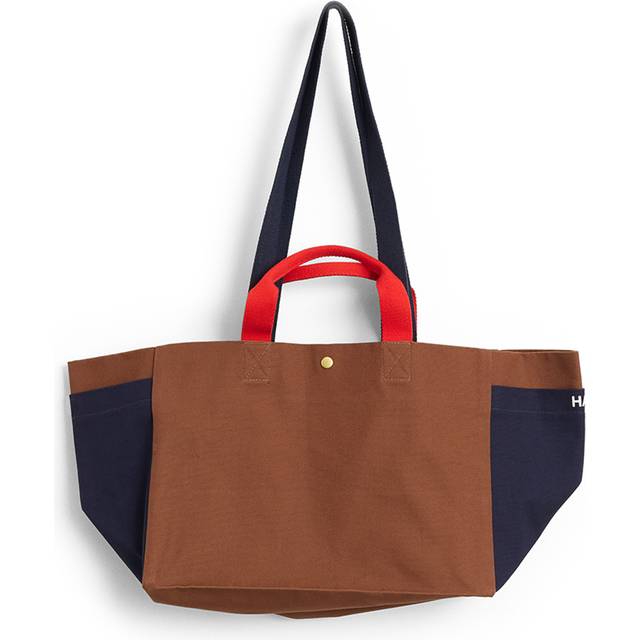 HAY Weekend Bag Organic väska S Brown multi - Brun
