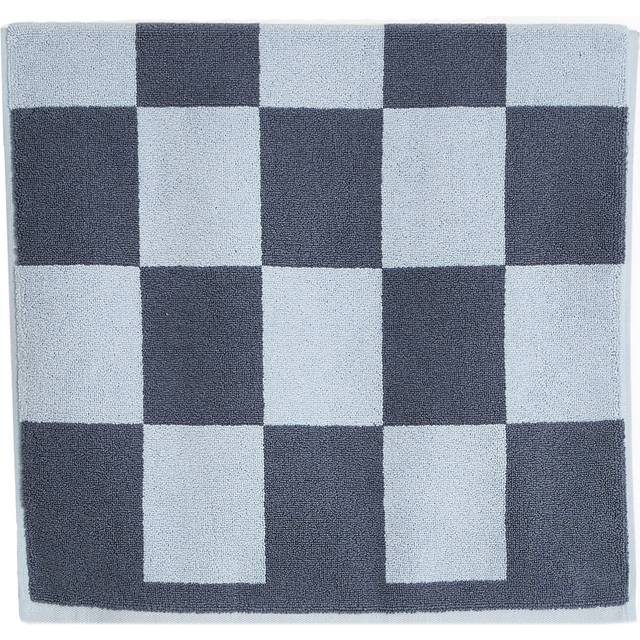 HAY Check badrumsmatta 50x90 cm Steel blue