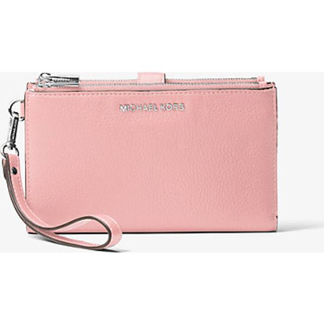 MK Adele Leather Smartphone Wallet - Pink - Michael Kors - ONE SIZE